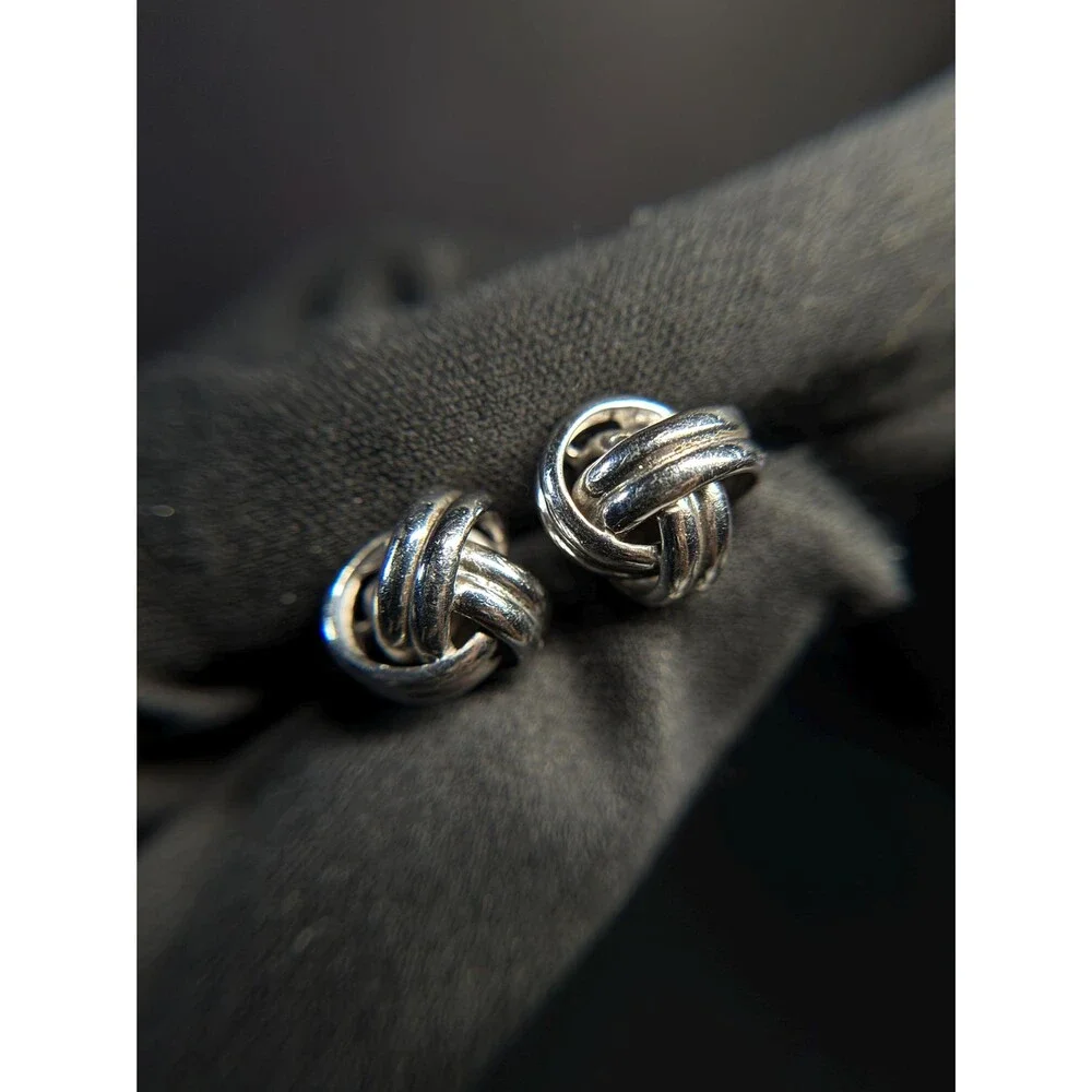 Charles Tyrwhitt Sterling Silver Knot Cuff Links